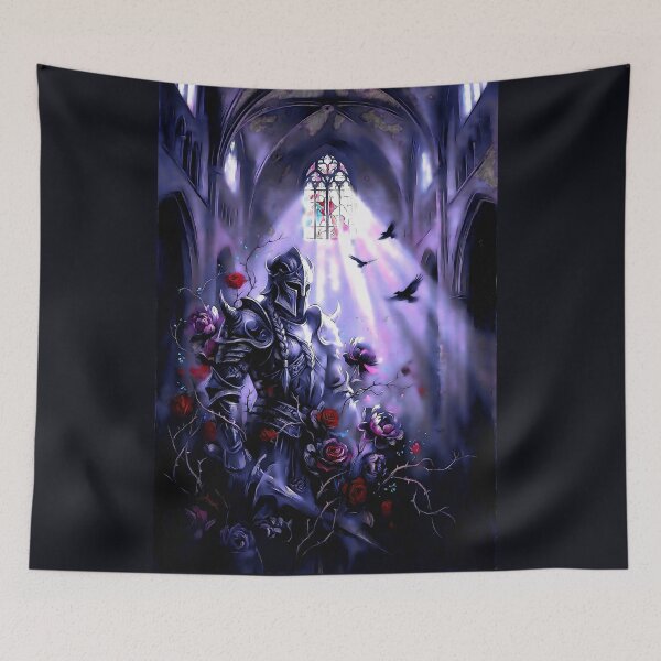 Item preview, Epic Dark Fantasy &amp; Gothic Cathedral Wall Art (3:4) designed and sold by Cyber-ART-Studio.