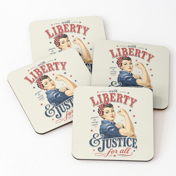 Item preview, Liberty and Justice for All 4th of July Patriotic Women designed and sold by sparkfavs.