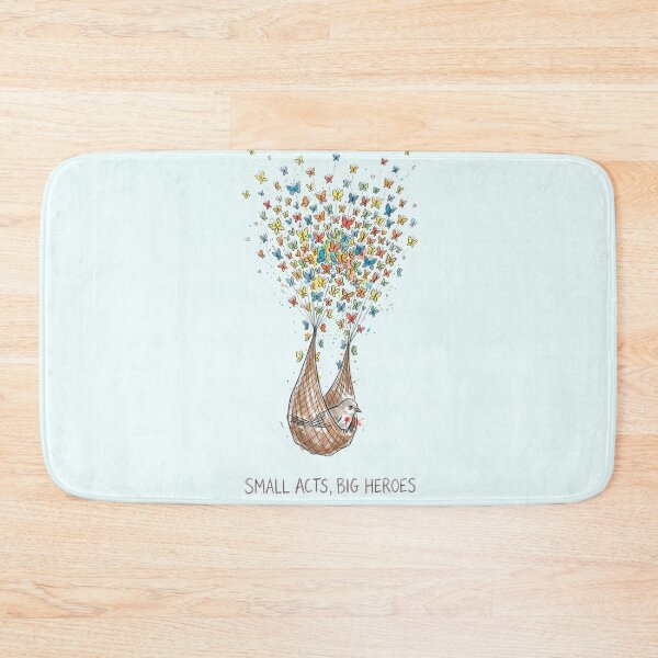 Item preview, Small Acts Big Heroes - Butterfly Evacuation Bird Watercolor Art designed and sold by SoulPT.