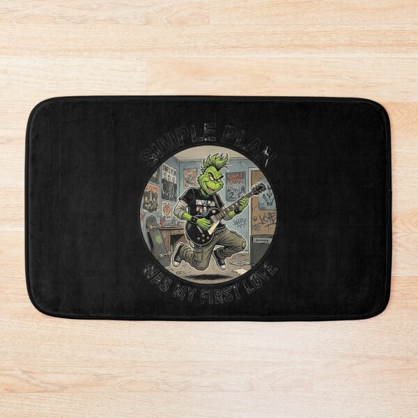 Item preview, Funny Grinch SIMPLE PLAN Was My First Love Musical Lovers #2126 designed and sold by aztra-art.