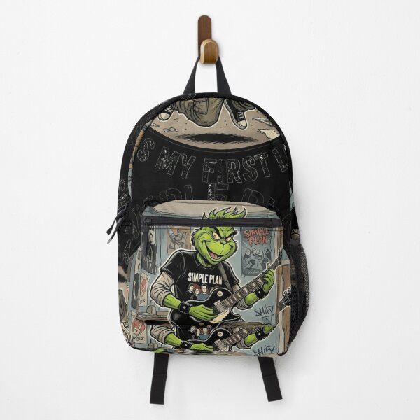 Item preview, Funny Grinch SIMPLE PLAN Was My First Love Musical Lovers #2126 designed and sold by aztra-art.