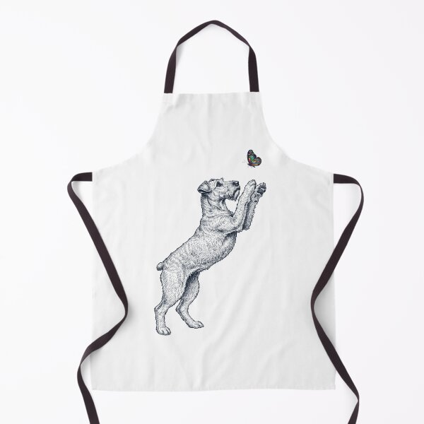 Item preview, Vintage Irish Terrier with Butterfly Dog Mom Owner designed and sold by TerryConnells.