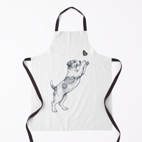 Item preview, Vintage Jack Russell Terrier with Butterfly Dog Mom Owner designed and sold by TerryConnells.