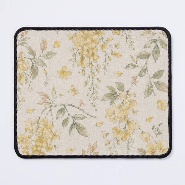 Item preview, Vintage  Golden Shower Tree  Cassia Fistula  Seamless Pattern designed and sold by Siam Soul Studio.