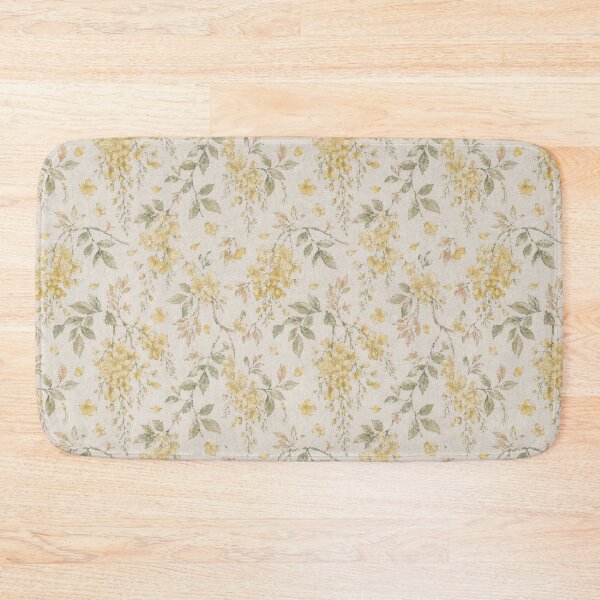 Item preview, Vintage  Golden Shower Tree  Cassia Fistula  Seamless Pattern designed and sold by Siam Soul Studio.