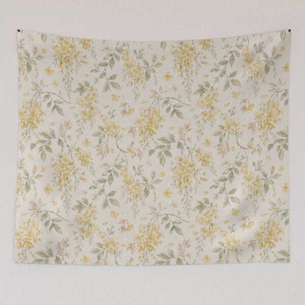 Item preview, Vintage  Golden Shower Tree  Cassia Fistula  Seamless Pattern designed and sold by Siam Soul Studio.