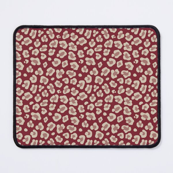 Item preview, Red and Beige leopard print designed and sold by pattern-archive.
