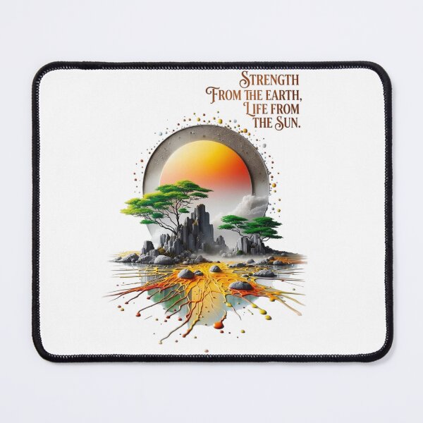 Item preview, Strength From The Earth Life From The Sun designed and sold by Sovereign Supply Co..