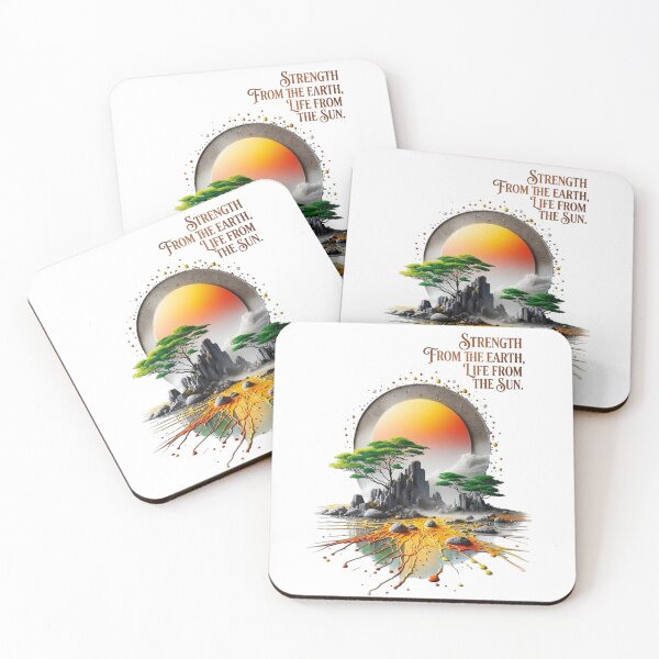 Item preview, Strength From The Earth Life From The Sun designed and sold by Sovereign Supply Co..