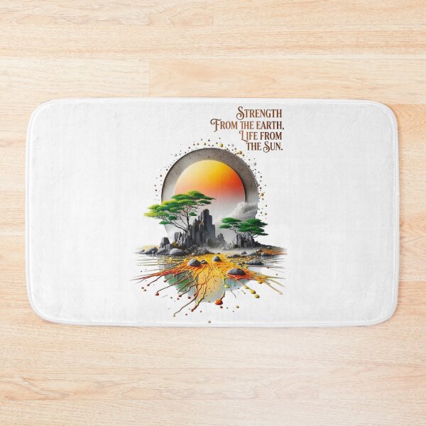 Item preview, Strength From The Earth Life From The Sun designed and sold by Sovereign Supply Co..