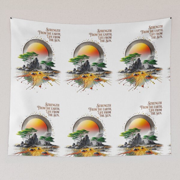 Item preview, Strength From The Earth Life From The Sun designed and sold by Sovereign Supply Co..