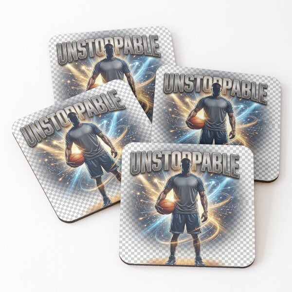 Item preview, unstoppable-basketball-player-motivational-sports-gift.png designed and sold by RAMHEARTS.