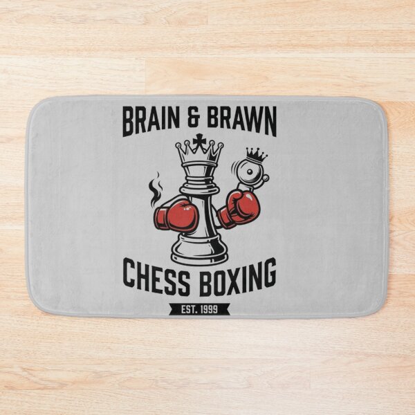Item preview, Brain & Brawn Chess Boxing Vintage Style Shirt designed and sold by _ZENTAY_.