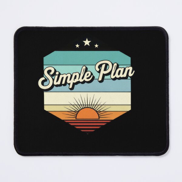 Item preview, Simple Plan Band Retro Sunset #2664 designed and sold by aztra-art.
