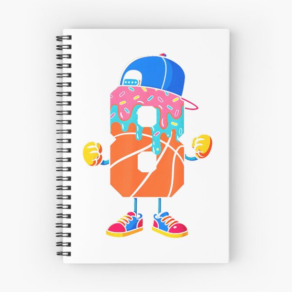 Item preview, Basketball 8 Year Old Ice Cream Drip Youth 8th Birthday Boy T-Shirt designed and sold by KTY-NUSS.