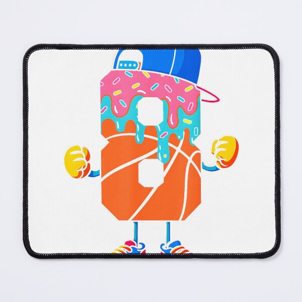 Item preview, Basketball 8 Year Old Ice Cream Drip Youth 8th Birthday Boy T-Shirt designed and sold by KTY-NUSS.