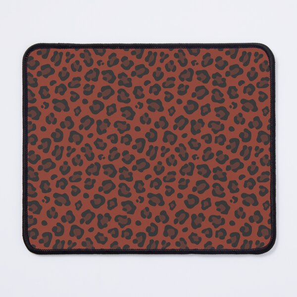 Item preview, Rust and Charcoal leopard print designed and sold by pattern-archive.