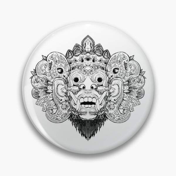 Item preview, barong traditional mask of bali  designed and sold by midsketcher.