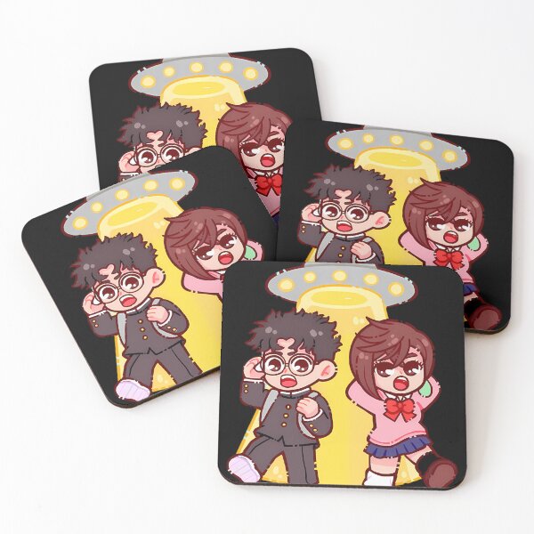 Item preview,  Momo And Okarun Chibi designed and sold by jentochicken.