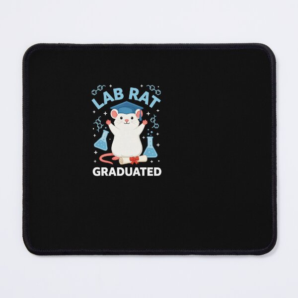 Item preview, Lab Rat Graduated Science Student Graduation designed and sold by SuperAndSocial.