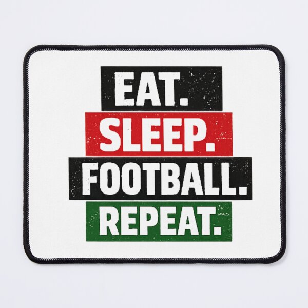 Item preview, Eat Sleep  Football  Repeat -T-Shirt Design designed and sold by MaafiaArtsThai.