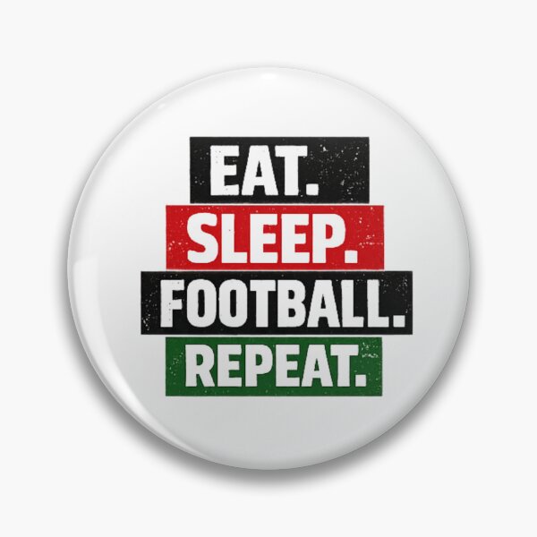 Item preview, Eat Sleep  Football  Repeat -T-Shirt Design designed and sold by MaafiaArtsThai.