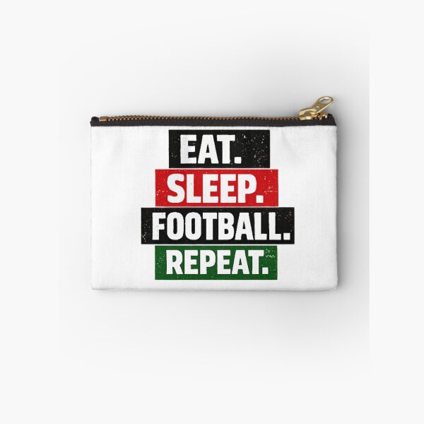 Item preview, Eat Sleep  Football  Repeat -T-Shirt Design designed and sold by MaafiaArtsThai.