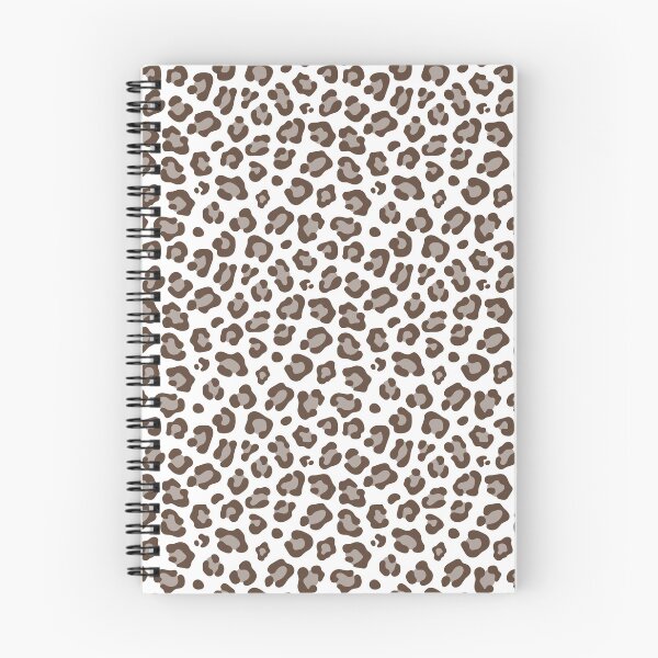 Item preview, White and Brown leopard print designed and sold by pattern-archive.