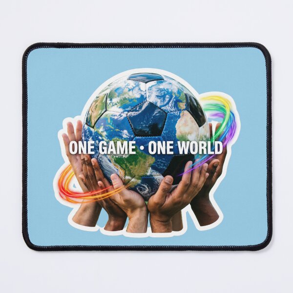 Item preview, One Game One World Football Unity designed and sold by PrintBreeze.