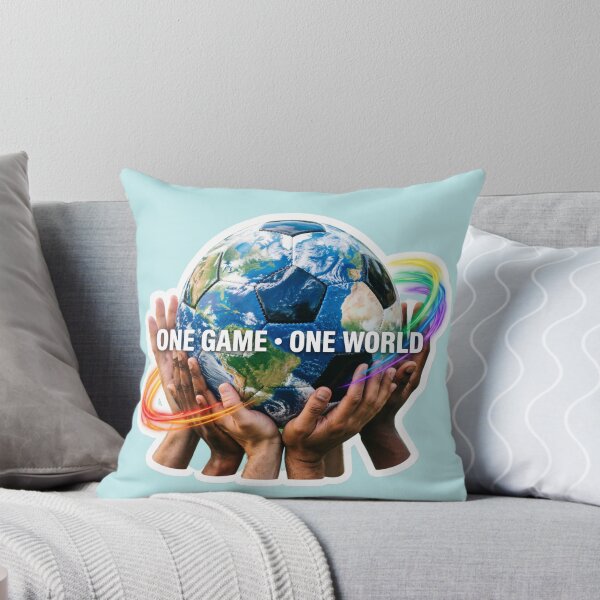 Item preview, One Game One World Football Unity designed and sold by PrintBreeze.