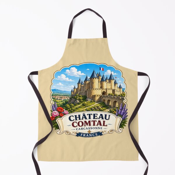 Item preview, Château Comtal, Carcassonne, France designed and sold by Myra365Art.