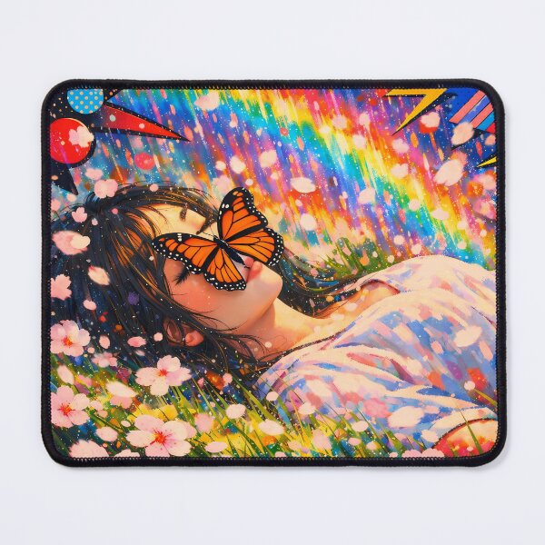 Item preview, Sleeping Dreamer in Colorful Rain designed and sold by M-Y-A-R-T-.