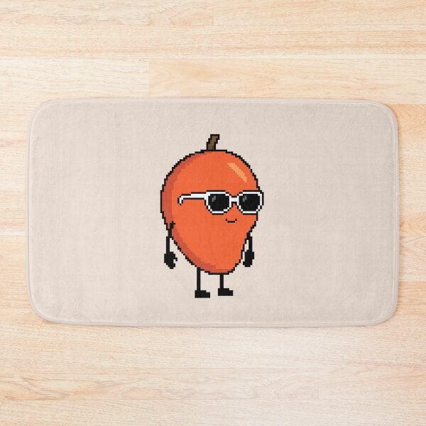 Item preview, Mango red Pixel designed and sold by White Rim Mates.