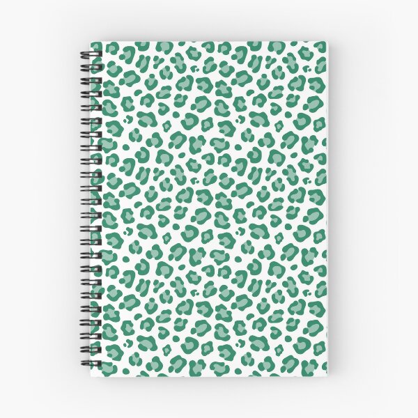 Item preview, White and Green leopard print designed and sold by pattern-archive.