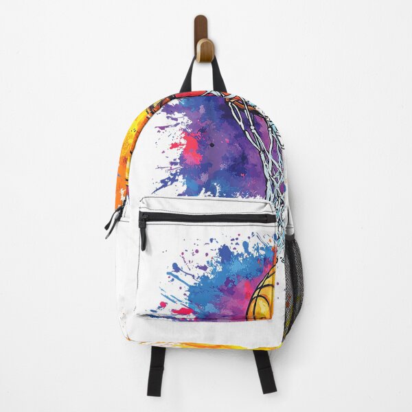 Item preview, Basketball Colorful Drip for Player and Fan Graphic T-Shirt designed and sold by gidget-gadget.