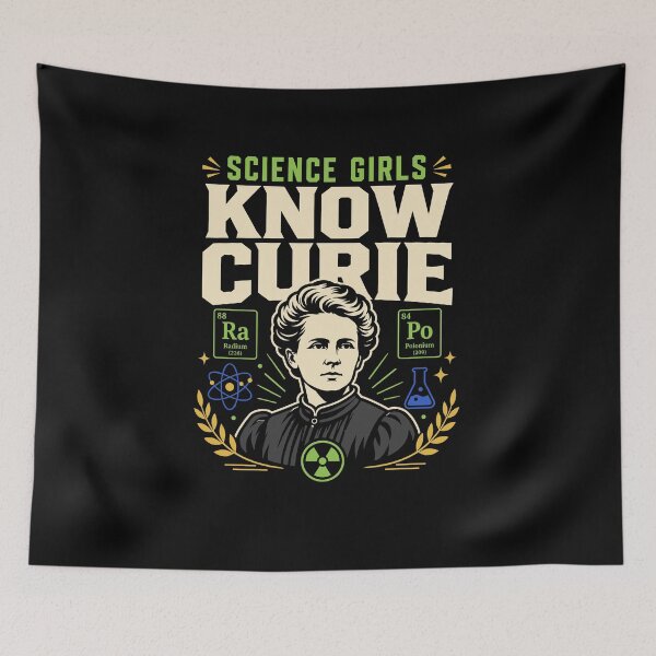 Item preview, Marie Curie Chemistry Radiology Science Gift designed and sold by AndreasMei.