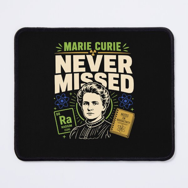 Item preview, Marie Curie Chemistry Radiology Science Gift designed and sold by AndreasMei.