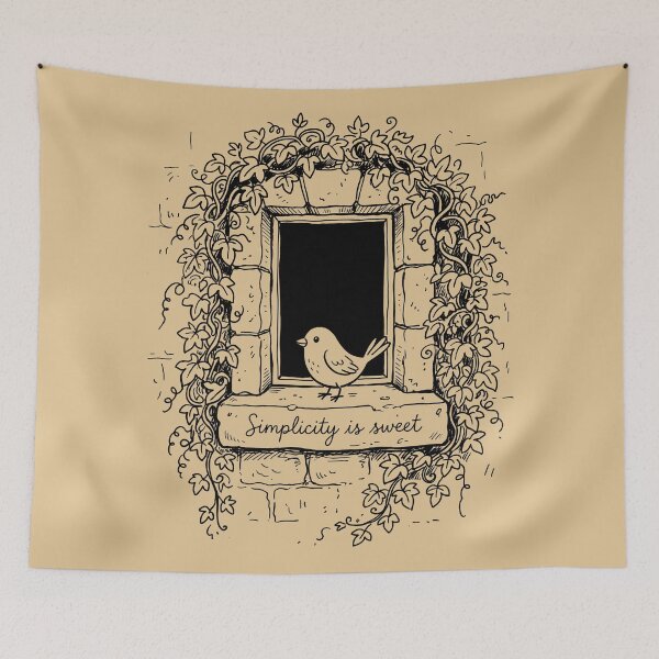Item preview, Ivy Cottage Window - Cute Rustic Cottagecore Aesthetic designed and sold by bapupa.