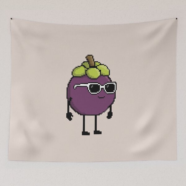 Item preview, Mangosteen Pixel designed and sold by White Rim Mates.