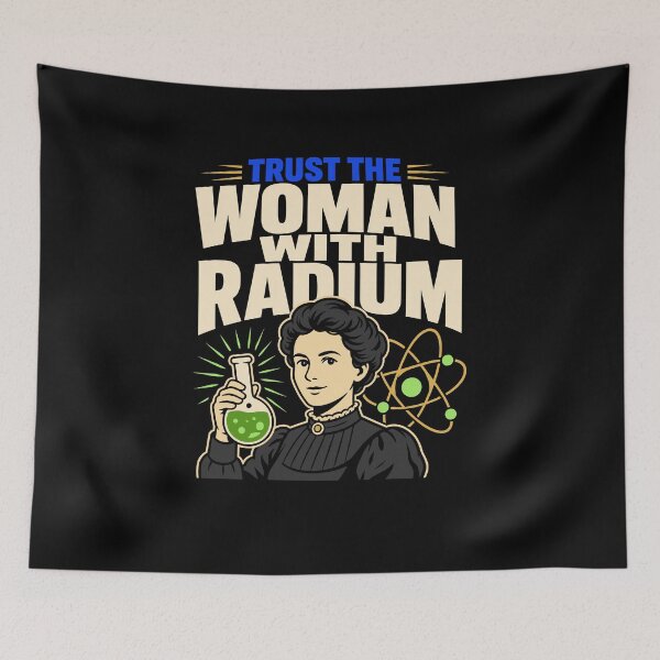 Item preview, Marie Curie Chemistry Radiology Science Gift designed and sold by AndreasMei.