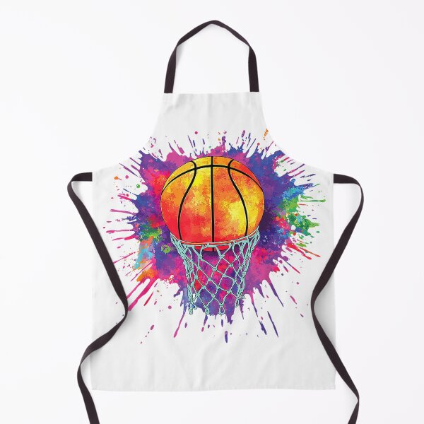 Item preview, Basketball Colorful Drip Graphic T-Shirt designed and sold by RKdrawings.