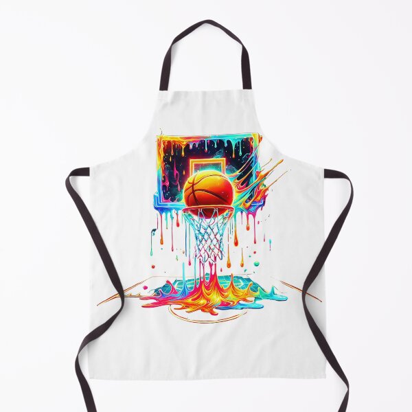 Item preview, Basketball Drip Neon Basketball Graphics Basketball Men Kids T-Shirt designed and sold by KTY-NUSS.