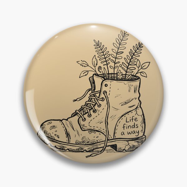 Item preview, Mossy Boot Sprout - Cute Rustic Cottagecore Aesthetic designed and sold by bapupa.