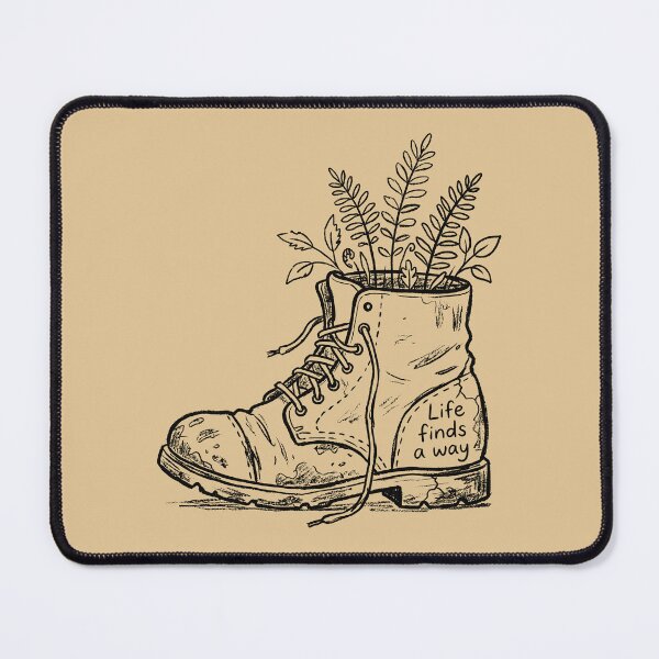 Item preview, Mossy Boot Sprout - Cute Rustic Cottagecore Aesthetic designed and sold by bapupa.