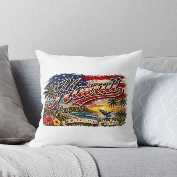 Item preview, HAWAII 1  Flag Letterings america designed and sold by LIOKING333.