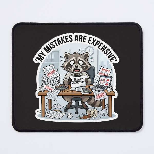 Item preview, My Mistakes Are Expensive Meme designed and sold by SoftAuraStudi0.