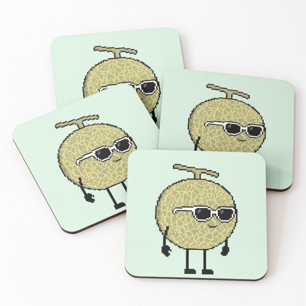 Item preview, Melon Pixel designed and sold by White Rim Mates.