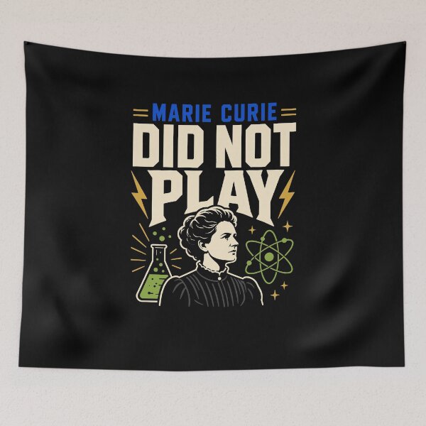 Item preview, Marie Curie Chemistry Radiology Science Gift designed and sold by AndreasMei.