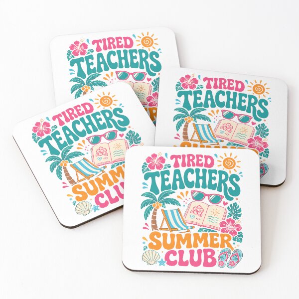 Item preview, Tired Teachers Summer Club Vacation designed and sold by lonaarts8.