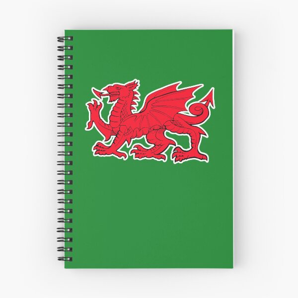 Item preview, Welsh Dragon Red Crest - Traditional Flag of Wales Symbol designed and sold by Marginalia Workshop.